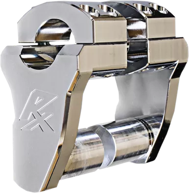 Rox Speed Fx Risers - Pivot - 2" - Chrome 4R-P2Rx-02
