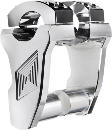 Rox Speed Fx Risers - Pivot - 3" - Chrome 4R-P3Rx-02