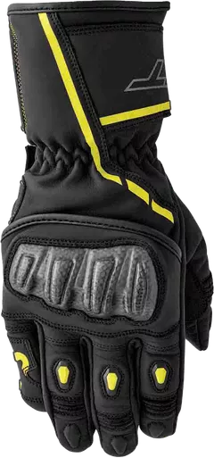 Rst S1 Glove Blk/Flo-Yel Leather Lg 103650F.Yel-10