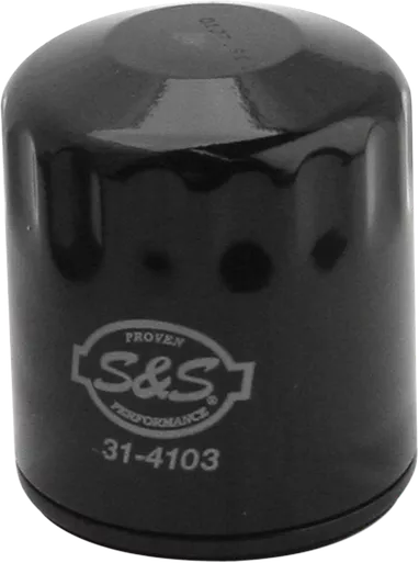 S&S Cycle Oil Filter - Black 31-4103A