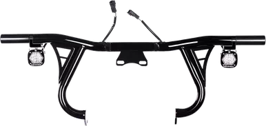 Santoro Fabworx Lightbar Crashbar Black `17-23 Non Cvo Sf80024