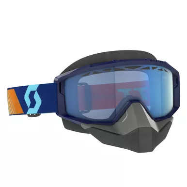 Scott Primal Snow Cross Goggle Royal Blue/Orange Blue Tint 278606-7436107