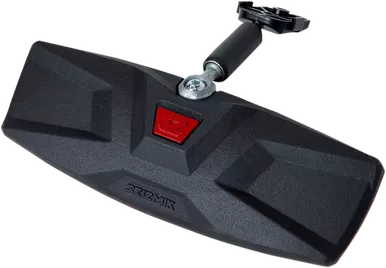 Seizmik Mirror - Halo R - Rear View - Rectangle - Black W/Black Bezel - Maverick X3 56-18059