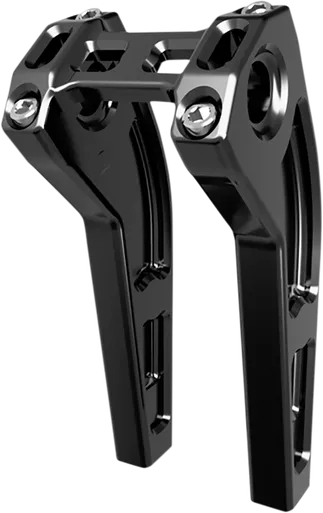 Slyfox Handlebar Riser Kit - Straight - 3-1/2" - Black Tm-Sly18