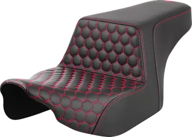 Step-Up Seat - Front Honeycomb - Red Stitching - Fl '23-'24 823-07-17704