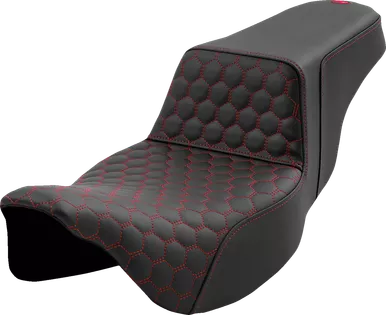 Step-Up Seat - Honeycomb - Extended Reach - Red Stitching - Fl '08-'23 808-07B-17804