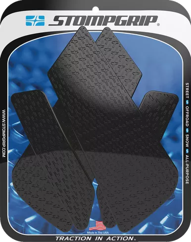 Stompgrip Traction Pad Tank Grips - Icon - Black - Bmw 55-14-0174B