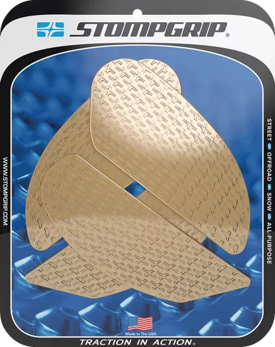 Stompgrip Traction Pad Tank Grips - Icon - Clear - Ninja H2 Sx 55-14-0150C