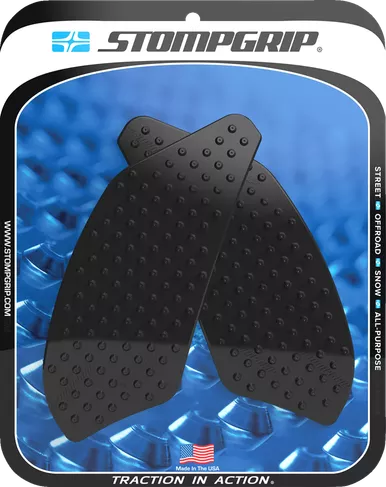 Stompgrip Traction Pad Tank Grips - Volcano - Black - G 310 R 55-10-0200B