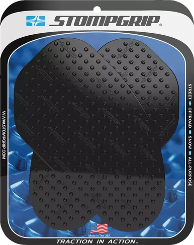 Stompgrip Traction Pad Tank Grips - Volcano - Black - Xsr 900 50-10-0001B