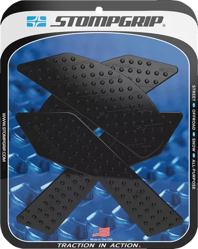 Stompgrip Traction Pad Tank Grips - Volcano - Black - Z 900 55-10-0144B