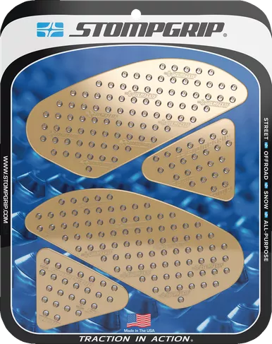 Stompgrip Traction Pad Tank Grips - Volcano - Clear - Cbr300R 55-10-0100C