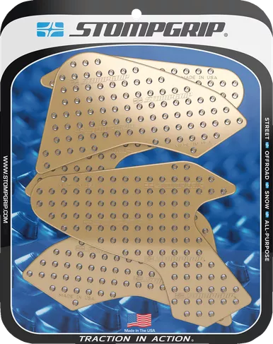 Stompgrip Traction Pad Tank Grips - Volcano - Clear - F 900 R 55-10-0176C