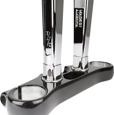 Thrashin Supply Co. Spacers - Riser - 1" - Chrome Tsc-9801-3