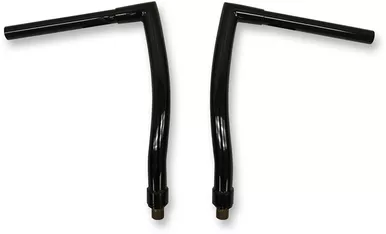 Todd'S Cycle Handlebar - Strip - Fxs - 1-1/4" - 14" Rise - Oem Top Tree - Black 0601-2554