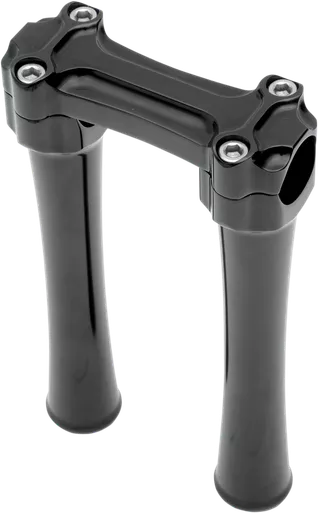 Todd'S Cycle Risers - Bone - 8" - Black Bbc83-2