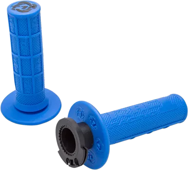 Torc1 Grips - Defy - Lock-On - 4-Stroke - Blue 3750-0302