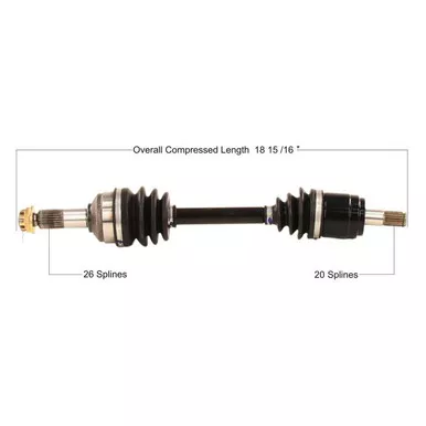 Tytaneum Cv Axle Oe Replacement Honda Hon-7054