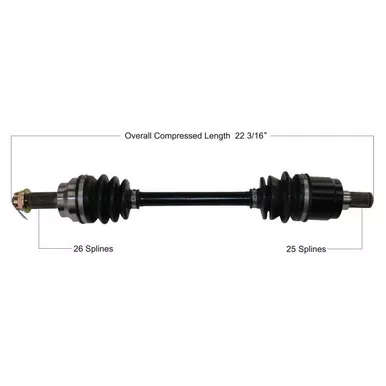 Tytaneum Tytaneum Honda Oe Replacement Cv Axle Hon-7046