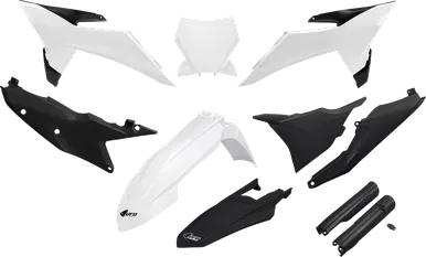 Ufo Body Kit - White/Black - Ktm - Sx/Sx-F Ktkit532F@222