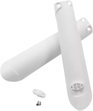 Ufo Fork Tube Protectors - White Kt04055-047