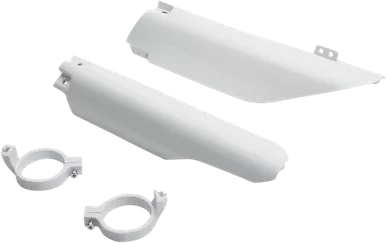 Ufo Fork Tube Protectors - White - Suz - '04-'05 Su03998-041