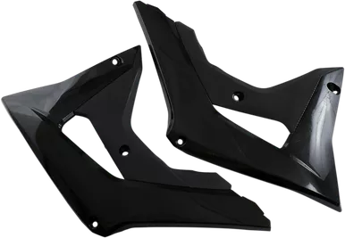 Ufo Radiator Covers - Black Ho04682-001