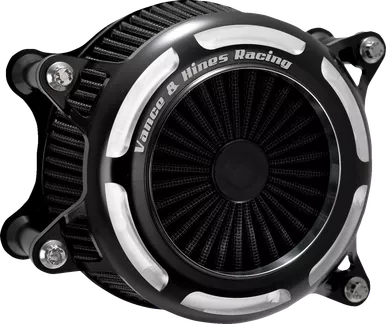 Vance & Hines V02 Onyx Air Intake Kit - Black Contrast 41113