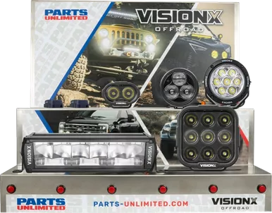 Vision X Product Display - Loaded Xil-Ds2Tpu