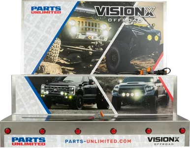 Vision X Product Display - Unloaded Dis-C3Ps.Pu