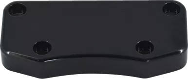 Wild 1 Handlebar Clamp - Smooth - Gloss Black Wo505Gb