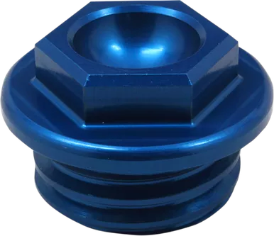 Works Connection Oil Fill Plug - Blue - Gas Gas/Husqvarna/Ktm 24-030
