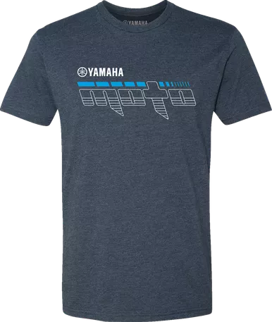 Yamaha Apparel Yamaha Racing Moto T-Shirt - Navy - Medium Lem25S-M34-M
