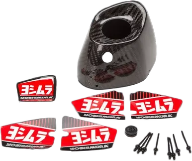 Yoshimura End Cap Cover Kit Left Side Rs9/Rs9T Lh Cf Ym9-Cfc-L-1-K-1