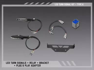 Yoshimura Fe V2 Stnd Led Turn Sig Kit K 075Bg-Std-K-K