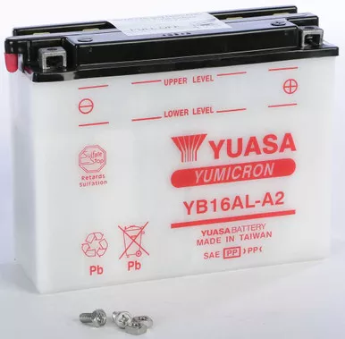 Yuasa Battery Yb16Al-A2 Conventional Yuam22162