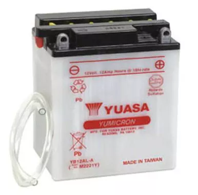 Yuasa Battery Yuasa Yb12Al-A Yumicron-12 Volt Battery Yuam2221Y