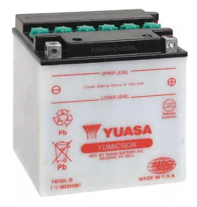 Yuasa Battery Yuasa Yb30L-B Yumicron-12 Volt Battery Yuam22H30Twn
