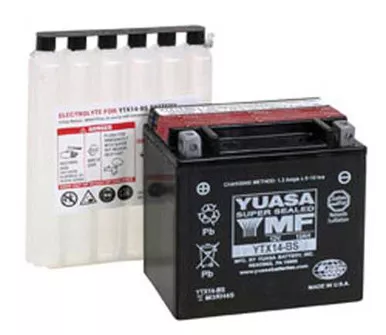 Yuasa Battery Yuasa Ytx14-Bs Maintenance Free 12 Volt Battery Yuam3Rh4S