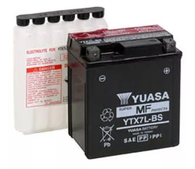 Yuasa Battery Yuasa Ytx7L-Bs Maintenance Free 12 Volt Battery Yuam327Bs