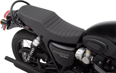 Z1R Retro Seat - Classic - Vinyl - Black