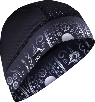 Zan Headgear Arctech Helmet Liner - Classic Carbon Halftone Whcl131