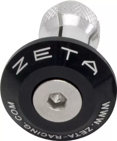 Zeta Bar End Plug Black Ze48-7005