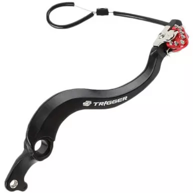 Zeta Trigger Brake Pedal Red Hon Ze90-7012